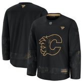 Calgary Flames Fanatics 2024 Military Appreciation Practice Jersey - Black - NHL