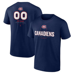 Montreal Canadiens Personalized Name & Number Midfielder T-Shirt - Navy - NHL