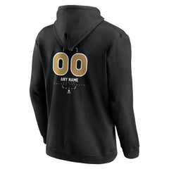 Vegas Golden Knights Personalized Name & Number Midfielder Pullover Hoodie - Black - NHL