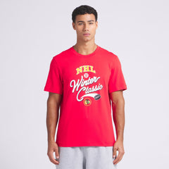 Chicago Blackhawks lululemon 2025 NHL Winter Classic Soft Jersey T-Shirt - True Red - NHL