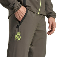 Real Madrid 2025/26 Tiro Vis Tech AEROREADY Travel Pants Olive | Adidas cheap