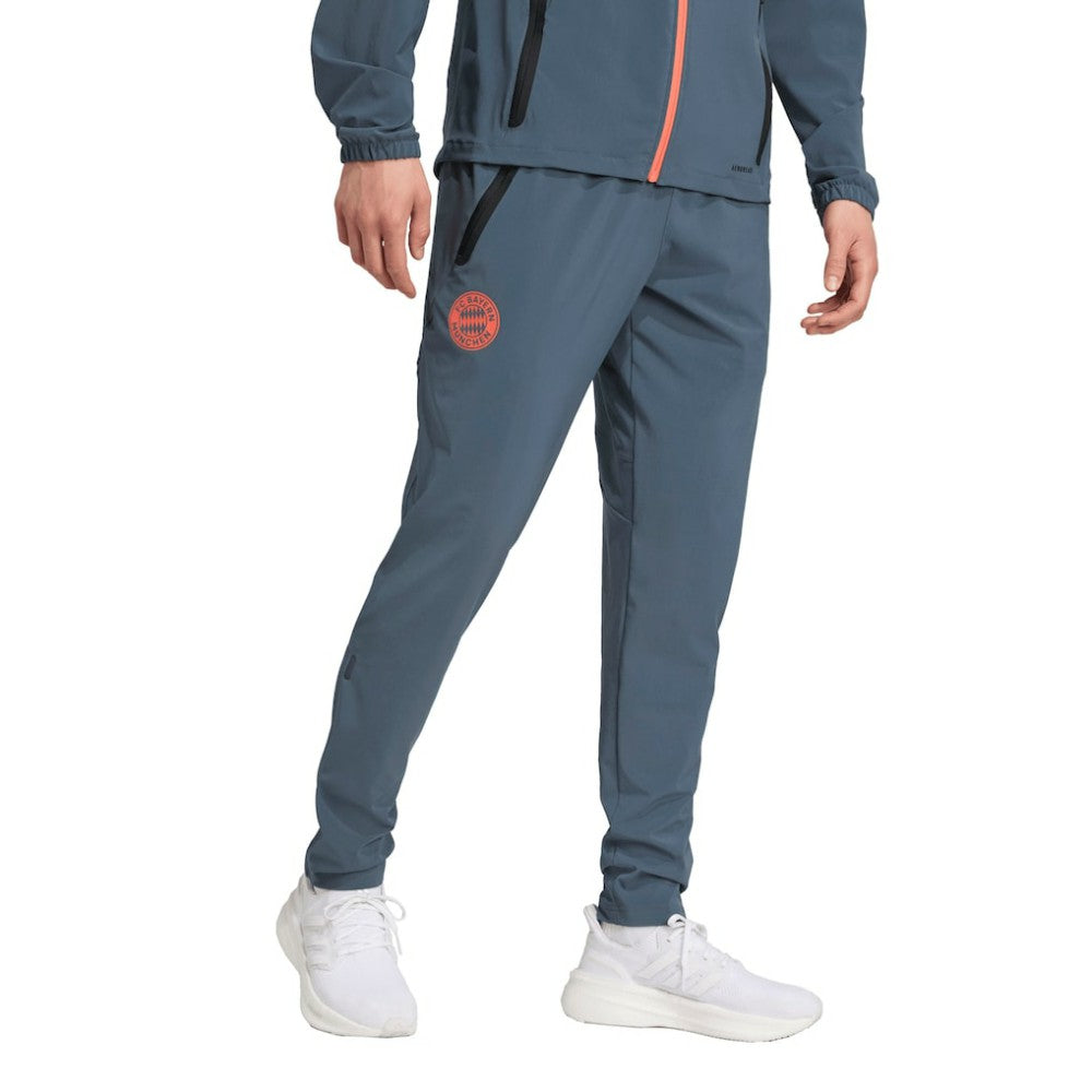 Bayern Munich 2025/26 Tiro Vis Tech AEROREADY Travel Pants Gray | Adidas discount