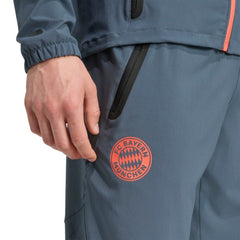 Bayern Munich 2025/26 Tiro Vis Tech AEROREADY Travel Pants Gray | Adidas discount