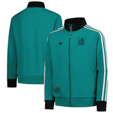 Liverpool Youth Terrace Icons Full-Zip Track Jacket Green | Adidas Sale
