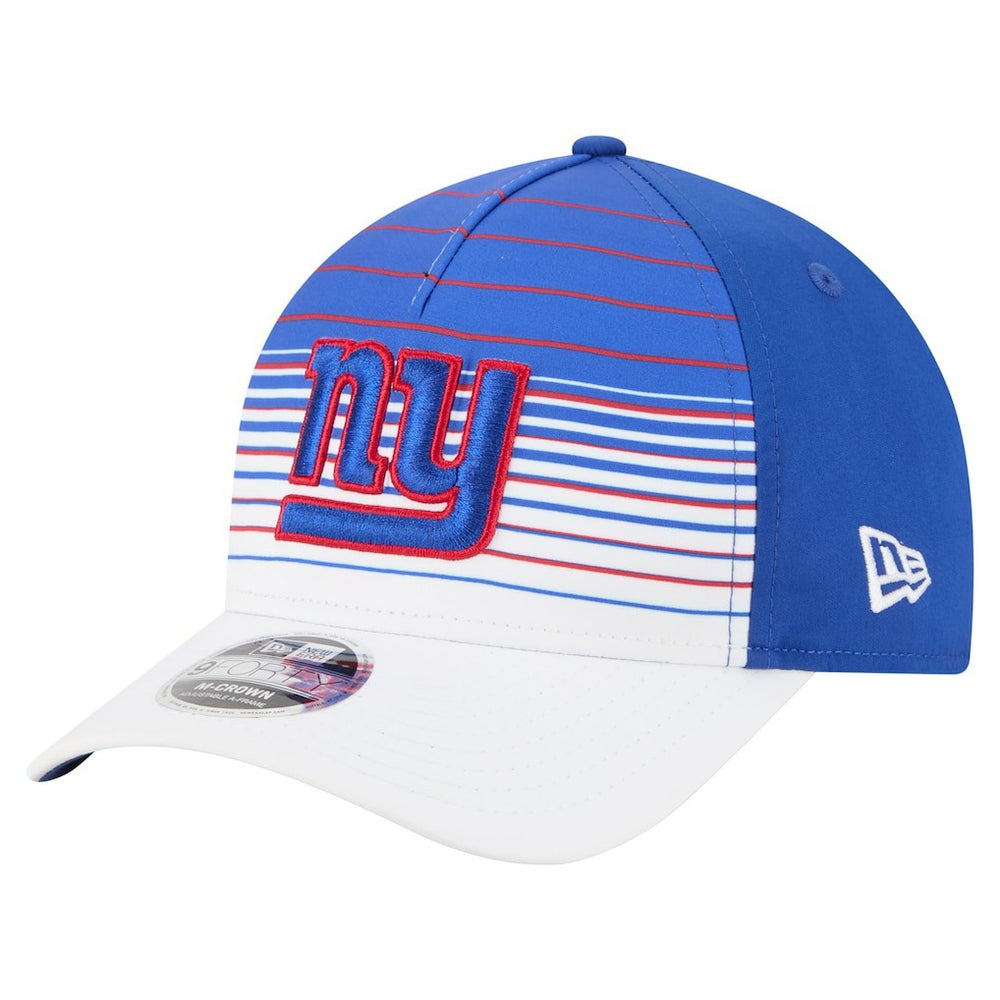 New York Giants New Era Adventure Gradient 9FORTY M-Crown A-Frame Adjustable Hat White/Royal | NFL