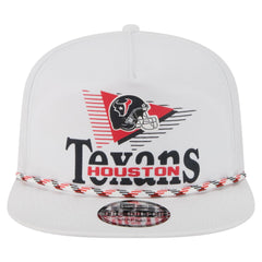 Houston Texans New Era Collide Golfer Snapback Hat White | NFL