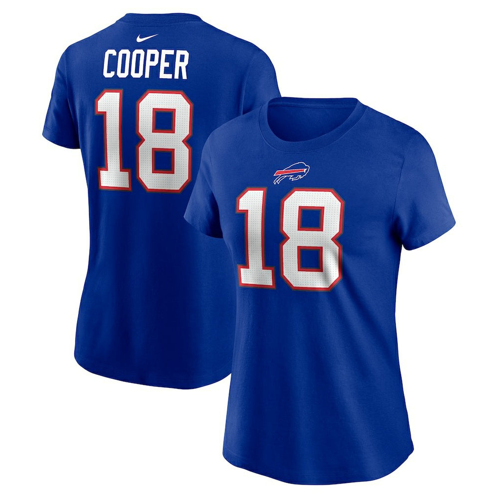 Amari Cooper Buffalo Bills Women's Player Name & Number T-Shirt Royal | Nike for Sale