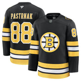 David Pastrnak Boston Bruins Fanatics Home Premium Player Jersey - Black - NHL