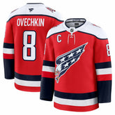 Alexander Ovechkin Washington Capitals Fanatics Alternate Premium Player Jersey - Red - NHL
