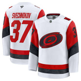 Andrei Svechnikov Carolina Hurricanes Fanatics Away Premium Jersey - White - NHL