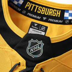 Evgeni Malkin Pittsburgh Penguins Fanatics Alternate Premium Player Jersey - Gold - NHL