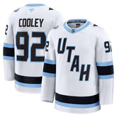 Logan Cooley Utah Mammoth Fanatics Away Premium Player Jersey - White - NHL