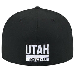 Utah Mammoth New Era State Shape 1st Season 59FIFTY Fitted Hat - Black - NHL