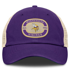Minnesota Vikings Top of the World Team Patch Adjustable Hat Purple | NFL