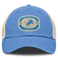 Detroit Lions Top of the World Team Patch Adjustable Hat Blue | NFL