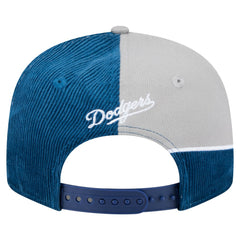 Los Angeles Dodgers New Era Retro Split Corduroy Snapback Hat - MLB