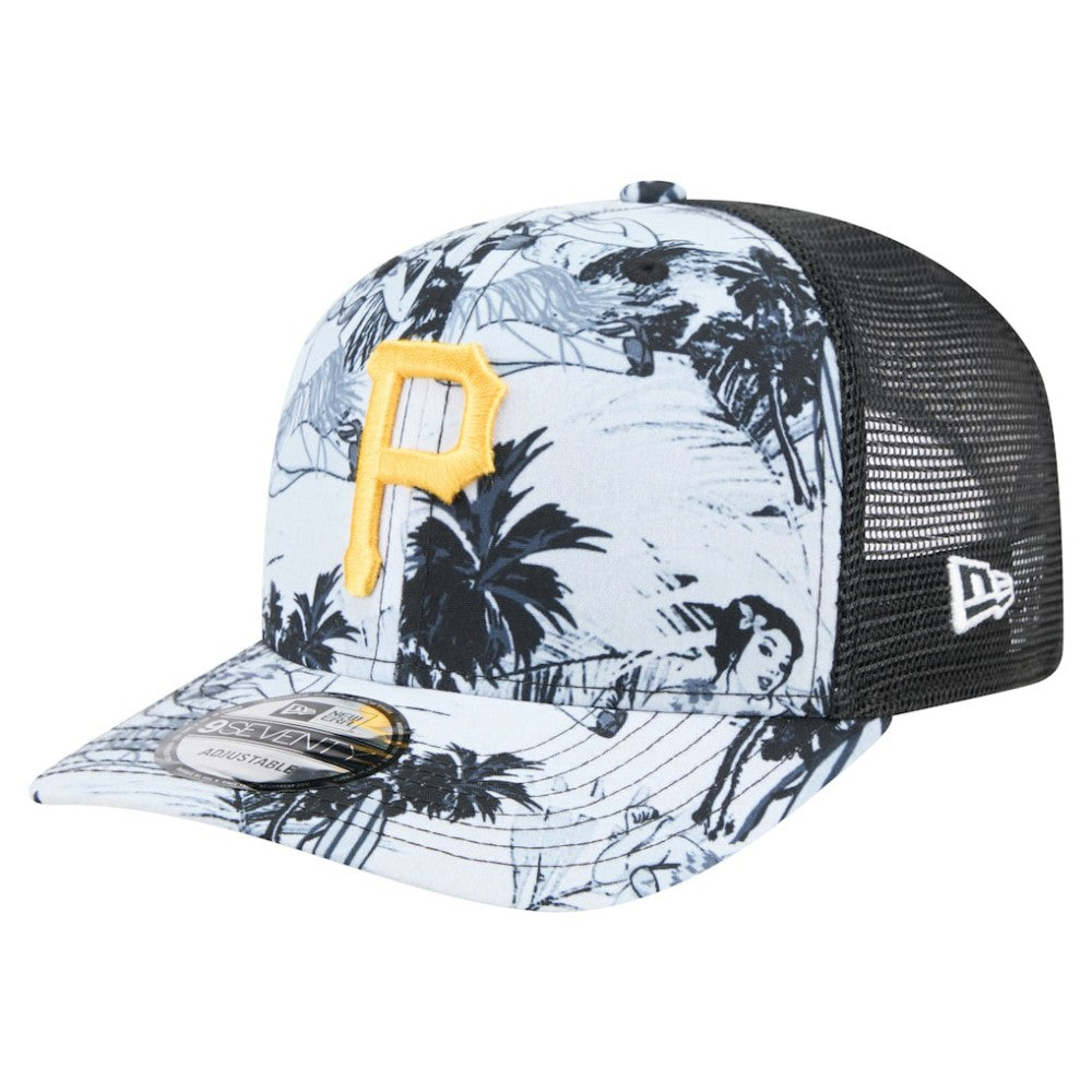 Pittsburgh Pirates New Era Hula Trucker 9SEVENTY Adjustable Hat - MLB