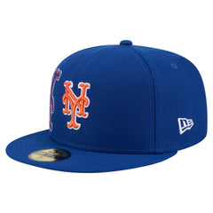 New York Mets New Era Yarn Stitch 59FIFTY Fitted Hat - MLB