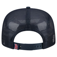 Boston Red Sox New Era Retro Satin Script Golfer Adjustable Hat - MLB
