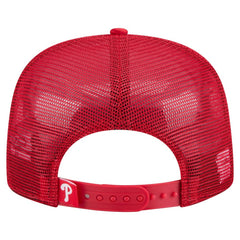 Philadelphia Phillies New Era Retro Satin Script Golfer Adjustable Hat - MLB