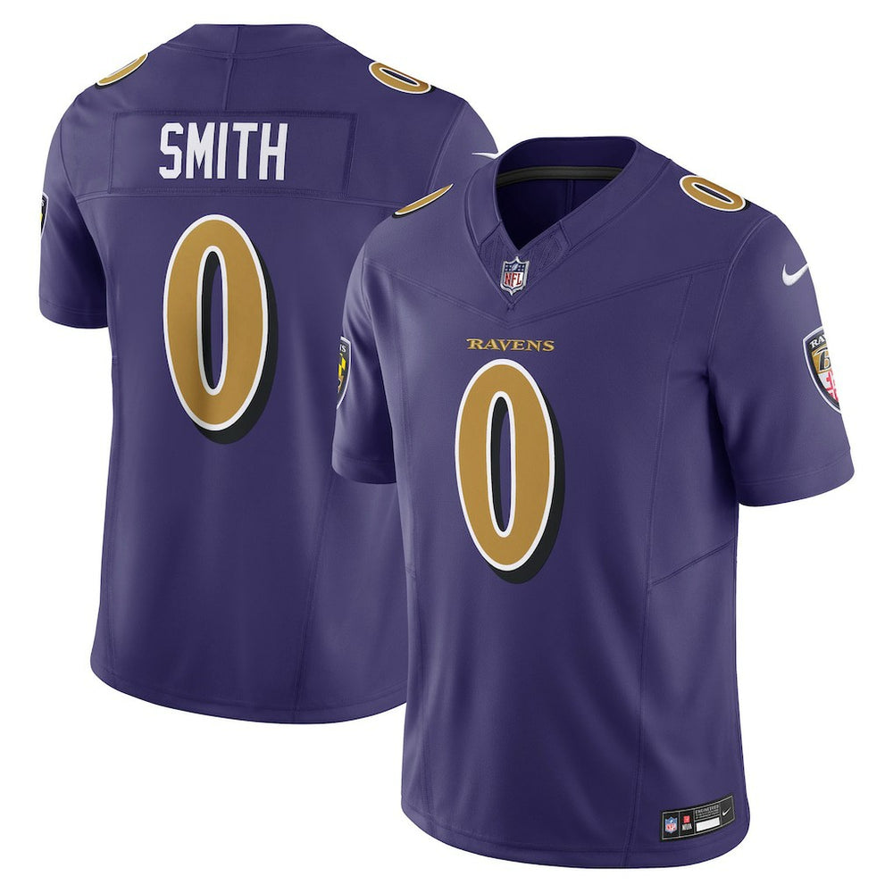Roquan Smith Baltimore Ravens Alternate 2 Vapor F.U.S.E. Limited Jersey Purple | Nike for Sale