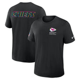 Kansas City Chiefs Tall 2025 NFL Crucial Catch Tri-Blend Dri-FIT T-Shirt Black | Nike for Sale