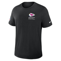 Kansas City Chiefs Tall 2025 NFL Crucial Catch Tri-Blend Dri-FIT T-Shirt Black | Nike for Sale