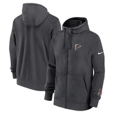 Atlanta Falcons Primetime Club Full-Zip Hoodie Anthracite | Nike for Sale