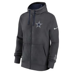 Dallas Cowboys Primetime Club Full-Zip Hoodie Anthracite | Nike for Sale