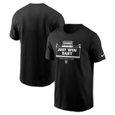 Las Vegas Raiders Primetime Local Essential T-Shirt Black | Nike for Sale