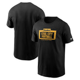 Pittsburgh Steelers Primetime Local Essential T-Shirt Black | Nike for Sale