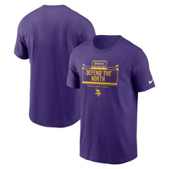 Minnesota Vikings Primetime Local Essential T-Shirt Purple | Nike for Sale