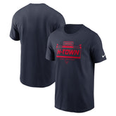 Houston Texans Primetime Local Essential T-Shirt Navy | Nike for Sale
