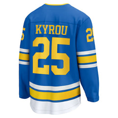 Jordan Kyrou St. Louis Blues Fanatics Home Breakaway Player Jersey - Blue - NHL