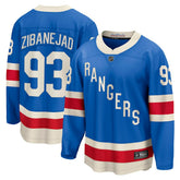 Mika Zibanejad New York Rangers Fanatics Centennial Breakaway Jersey - Blue - NHL