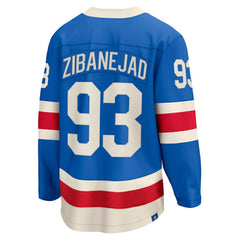 Mika Zibanejad New York Rangers Fanatics Centennial Breakaway Jersey - Blue - NHL