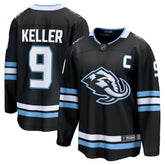 Clayton Keller Utah Mammoth Fanatics Home Breakaway Player Jersey - Black - NHL