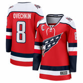 Alexander Ovechkin Washington Capitals Fanatics Women's Alternate Breakaway Player Jersey - Red - NHL