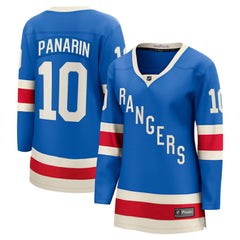 Artemi Panarin New York Rangers Fanatics Women's Centennial Breakaway Jersey - Blue - NHL