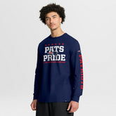 New England Patriots Hometown Sweep Legacy Long Sleeve T-Shirt Navy | Fanatics