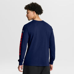 New England Patriots Hometown Sweep Legacy Long Sleeve T-Shirt Navy | Fanatics