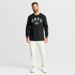 New York Jets Hometown Sweep Legacy Long Sleeve T-Shirt Black | Fanatics