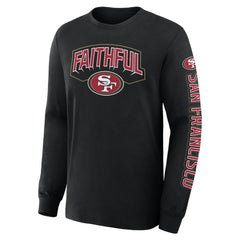 San Francisco 49ers Hometown Sweep Legacy Long Sleeve T-Shirt Black | Fanatics