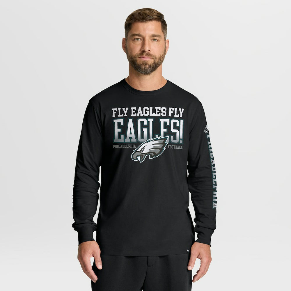 Philadelphia Eagles Hometown Sweep Legacy Long Sleeve T-Shirt Black | Fanatics