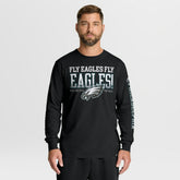 Philadelphia Eagles Hometown Sweep Legacy Long Sleeve T-Shirt Black | Fanatics