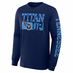 Tennessee Titans Hometown Sweep Legacy Long Sleeve T-Shirt Navy | Fanatics