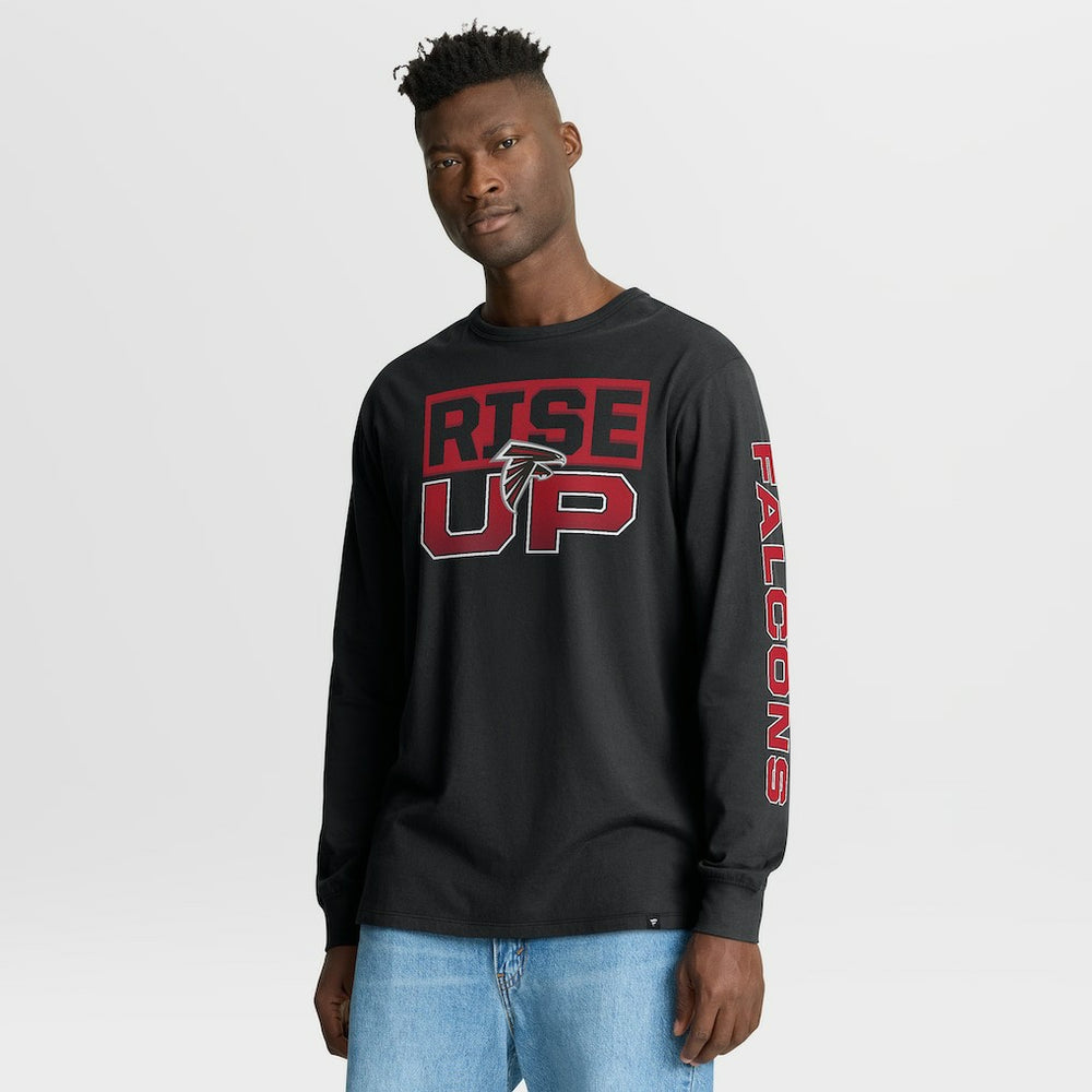 Atlanta Falcons Hometown Sweep Legacy Long Sleeve T-Shirt Black | Fanatics