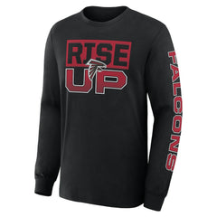 Atlanta Falcons Hometown Sweep Legacy Long Sleeve T-Shirt Black | Fanatics