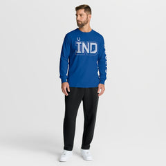 Indianapolis Colts Hometown Sweep Legacy Long Sleeve T-Shirt Royal | Fanatics