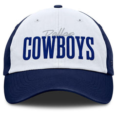 Dallas Cowboys Women's Fanzone Adjustable Hat White/Navy | Fanatics